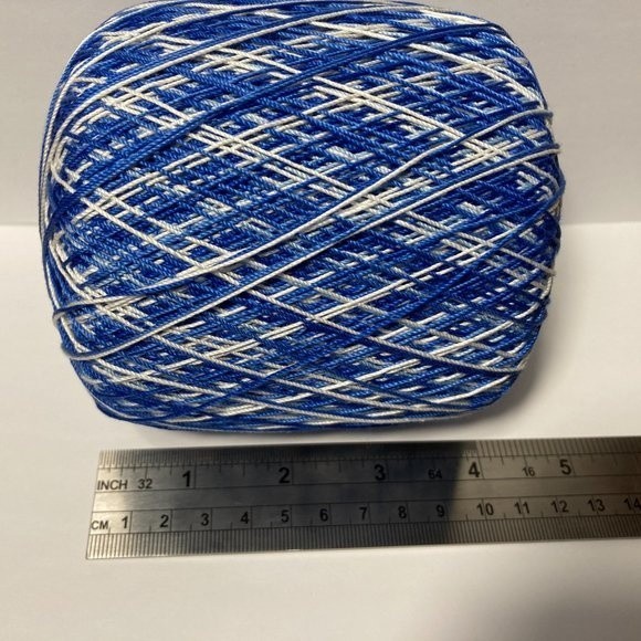 Aunt Lydia's Crochet Thread Shades of Blue - Picture 5 of 7